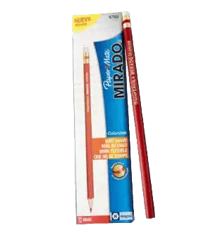 Lapiz Rojo Colorchek Paper Mate