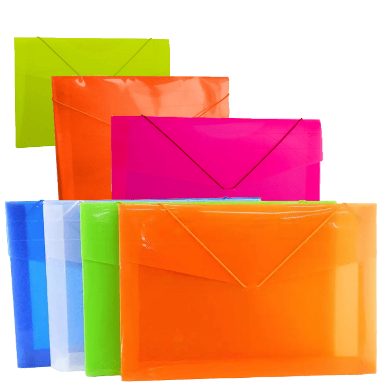 carpeta plástica fuelle