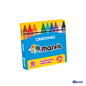 crayones cortos