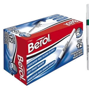 marcador borrable berol