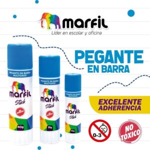 pegante en barra marfil